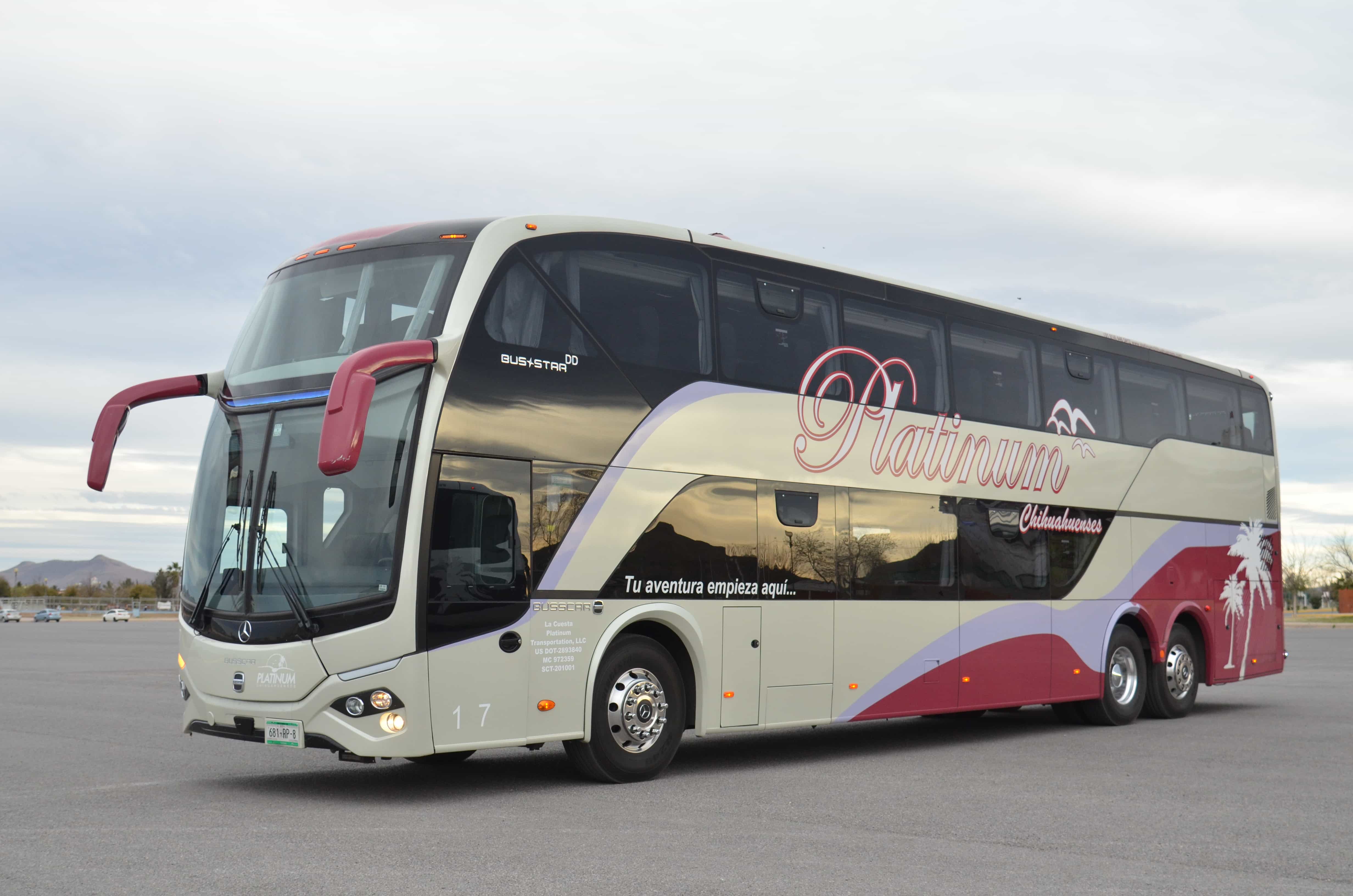 autobus o camion en renta platinum chihuahuenses